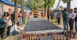 কুষ্টিয়ায় বিপুল পরিমাণ মাদক ধ্বংস করেছে বিজিবি